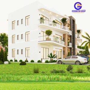 1000sqm for 6 Unit Block of 3 Bedroom Flat. located at primelux estate Apo wumba Abuja.