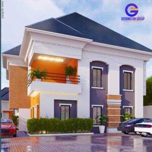 550sqm for 4 bedroom Fully Detached Duplex. Located at Fountain Estate Kurudu Abuja